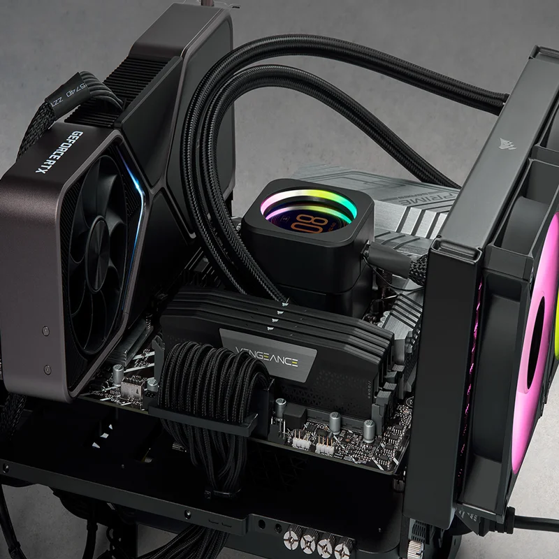 شريط ذاكرة رام Corsair-Vengeance للكمبيوتر ، وحدة كمبيوتر سطح المكتب ، شريط DDR5 ، أداء التبريد ، 16 جيجابايت ، 32 جيجابايت ، ma hz ، MHz
