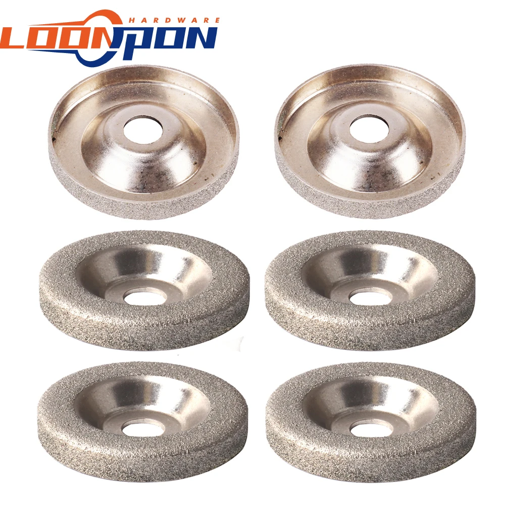 50mm Diamond Grinding Wheel Electroplated Circle Disc Grinder Stone Cutting Rotary Tool for quick removal trimming