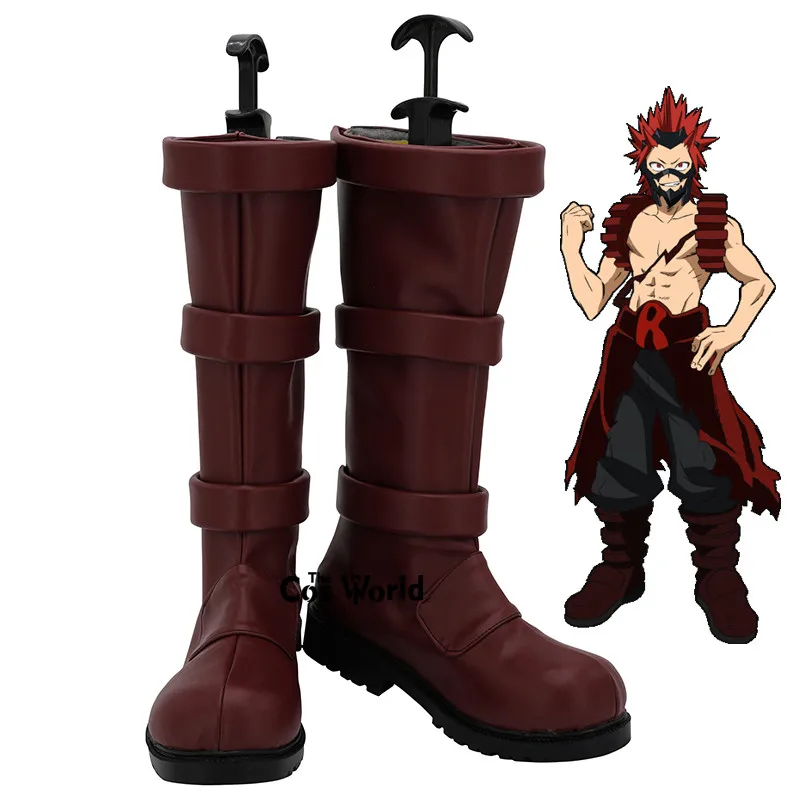 

Boku No Hero Academia Eijiro Kirishima Anime Customize Cosplay Shoes Boots