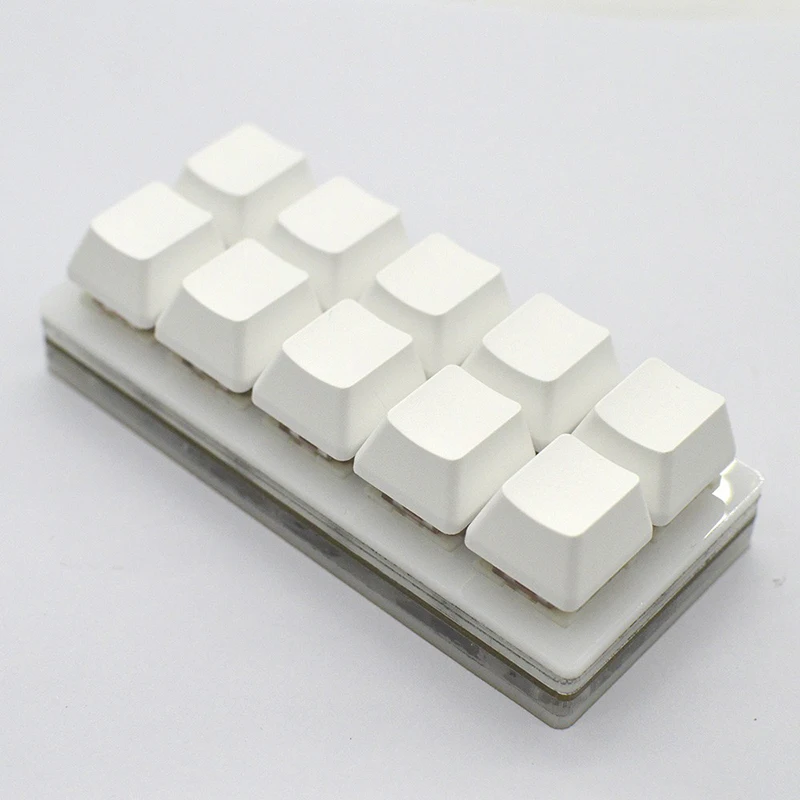 10 keys Mechanical Keyboard Programmable Copy and Paste DIY Customize one key Password USB Programming Shortcut Key Macro Keypad