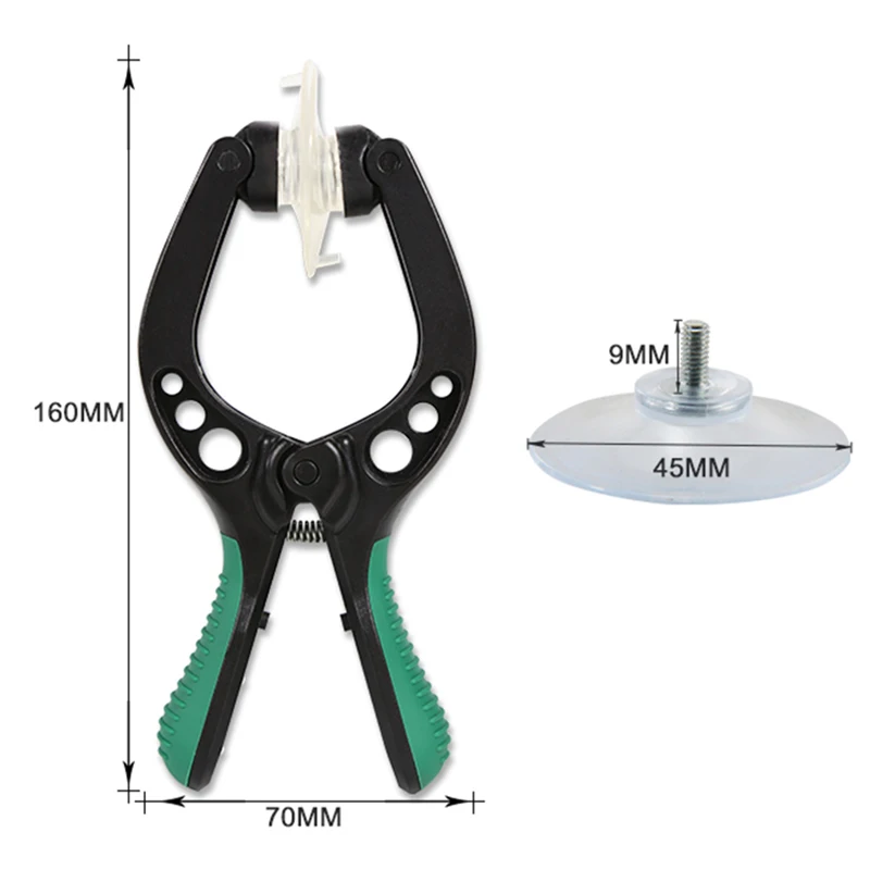 

Phone LCD Screen Opening Tool Pliers Front Glass Pumping Suction Cup Phone Disassembly Spring Clamp for iPhone Samsung Huawei