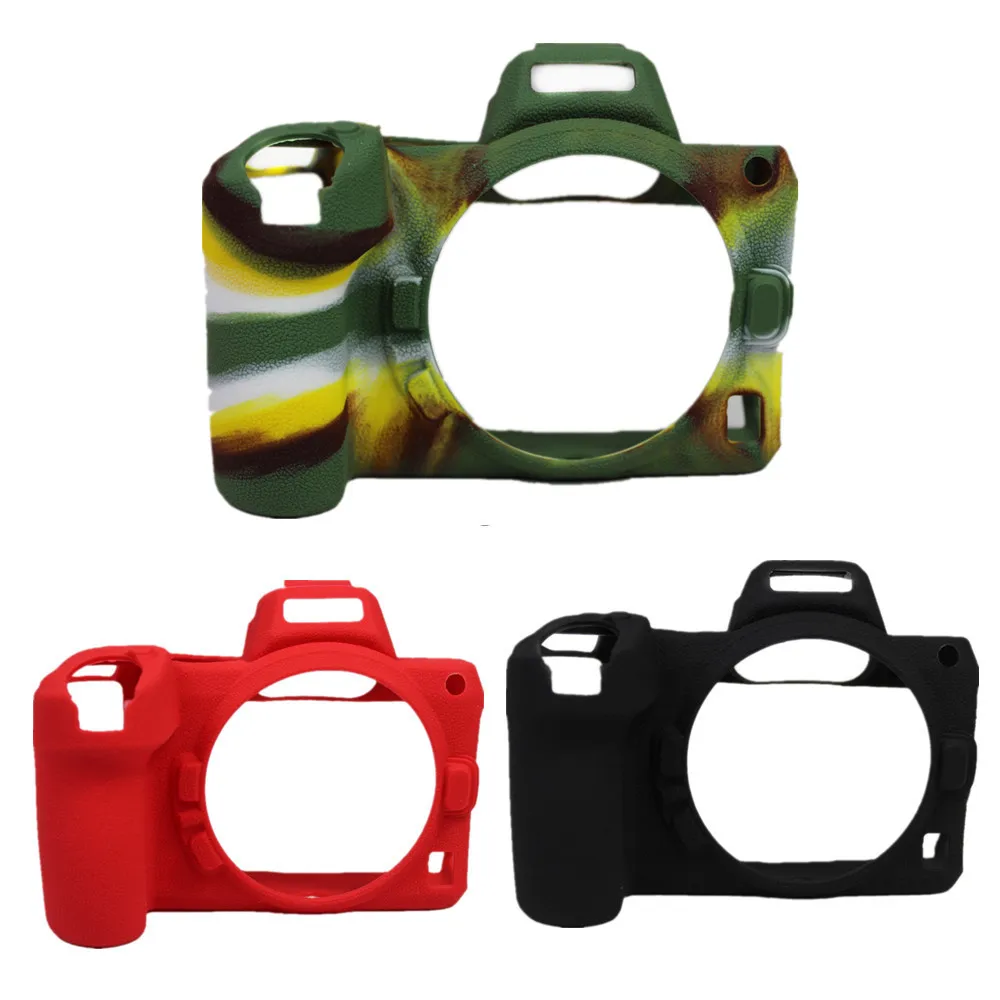 Soft Silicon Rubber Case Cover Frame Skin Protector Lens Loop Rubber Band for Nikon Z5 Z 5 Mirrorless Camera