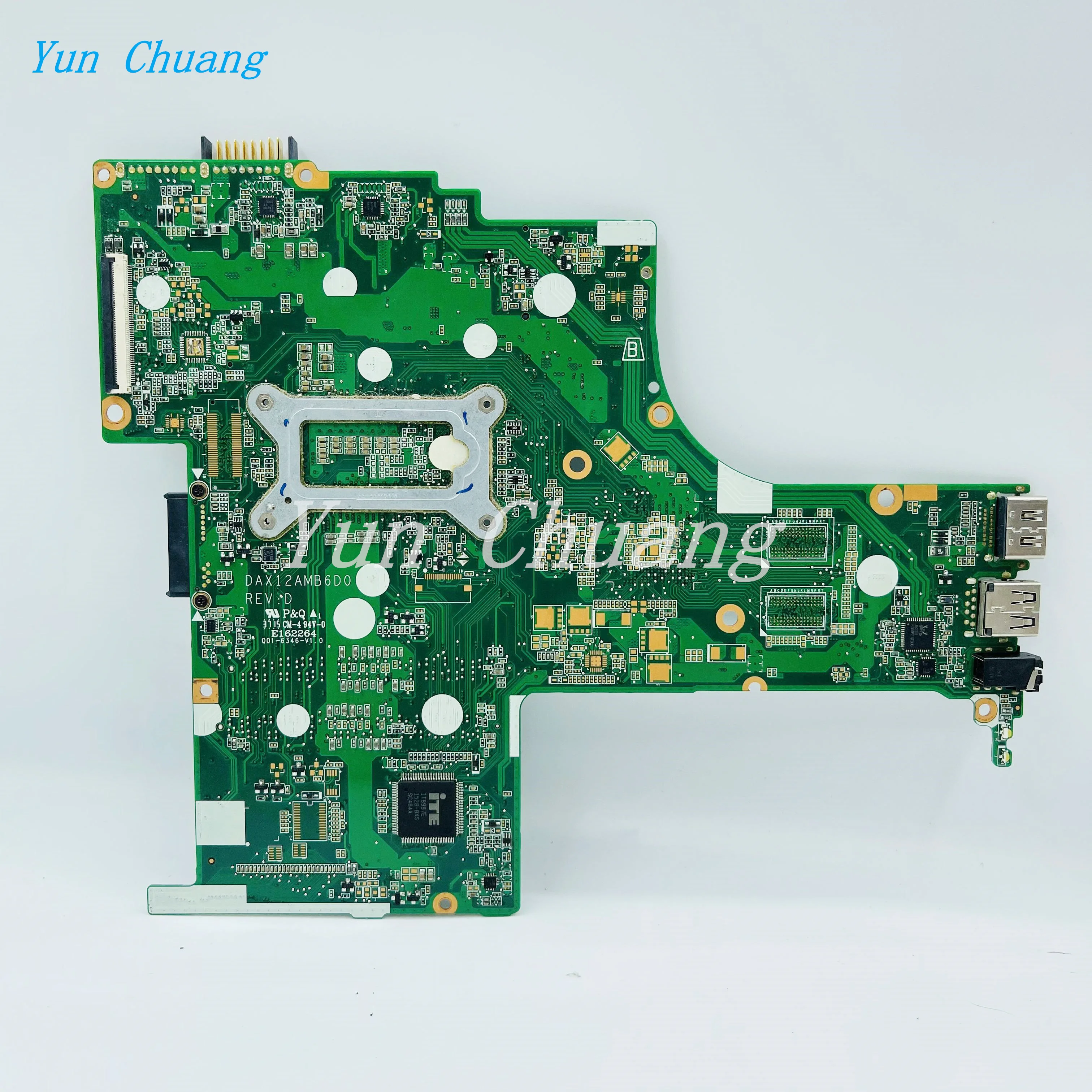 DAX12AMB6D0 For HP Pavilion 14-AB 14T-AB Laptop Motherboard With Core I3-5010U I5-5200U CPU UMA DDR3L 100% test work Mainboard