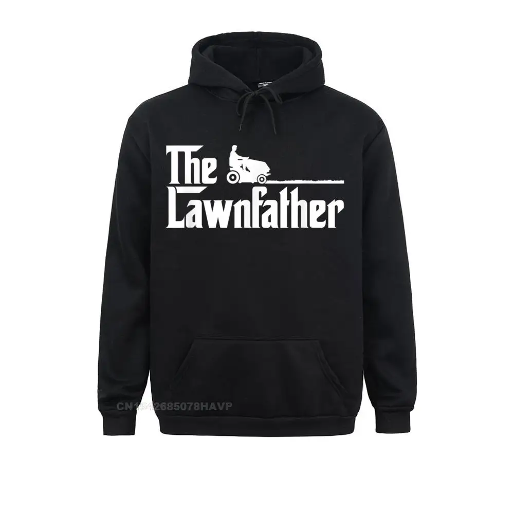 

Mens The Lawnfather Funny Lawn Mowing Hoodie Sweatshirts NEW YEAR DAY Printed On Hoodies Long Sleeve New Arrival Clothes Men