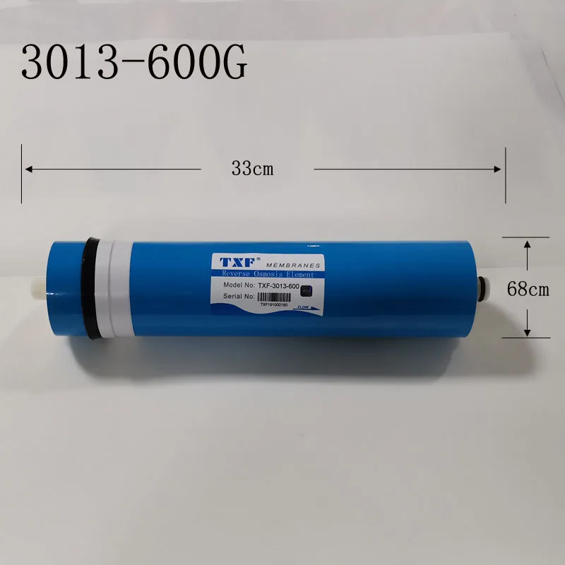 Filtro de agua de membrana de ósmosis inversa, Cartucho de ósmosis inversa, purificador de agua, piezas RO, sistema de filtro de agua de ósmosis inversa, 3013-400, 600