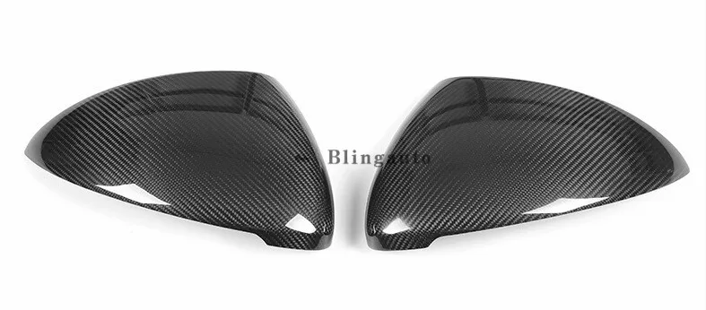 Real Carbon Fiber side mirror cover fits for P.orsche Cayenne 2015 2016 2017 smooth surface anti-UV 2 PCS