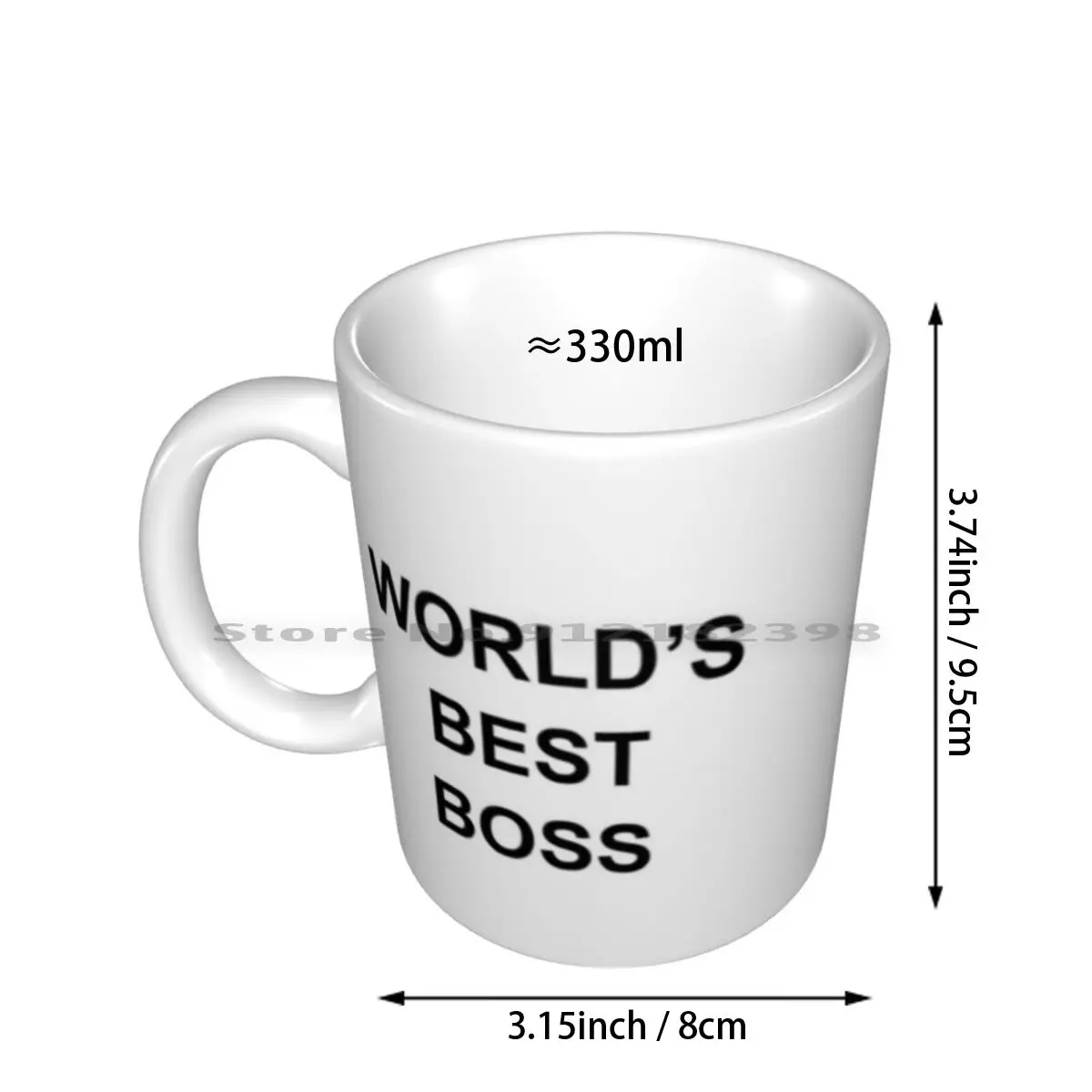 Worlds Best Ceramic Mugs Coffee Cups Milk Tea Mug Worlds Best Best Employee The Office Quotes Hilarious Funny Meme Dwight