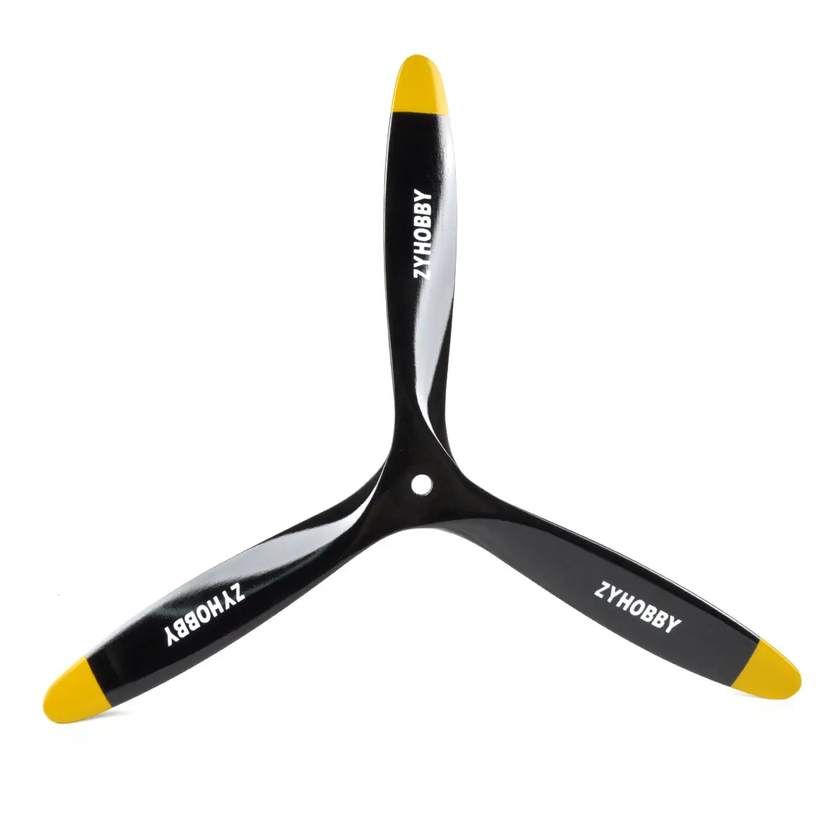 3-blade 14/15/16/17/18/20/21 inch Black +Yellow Beech Wooden Propellers