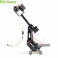 DO Store 6-Axis Large Full Metal Robot Arm 6DOF ABB Robotic Model 6pcs High Torque Digital Servo DIY For Arduino Education Toy