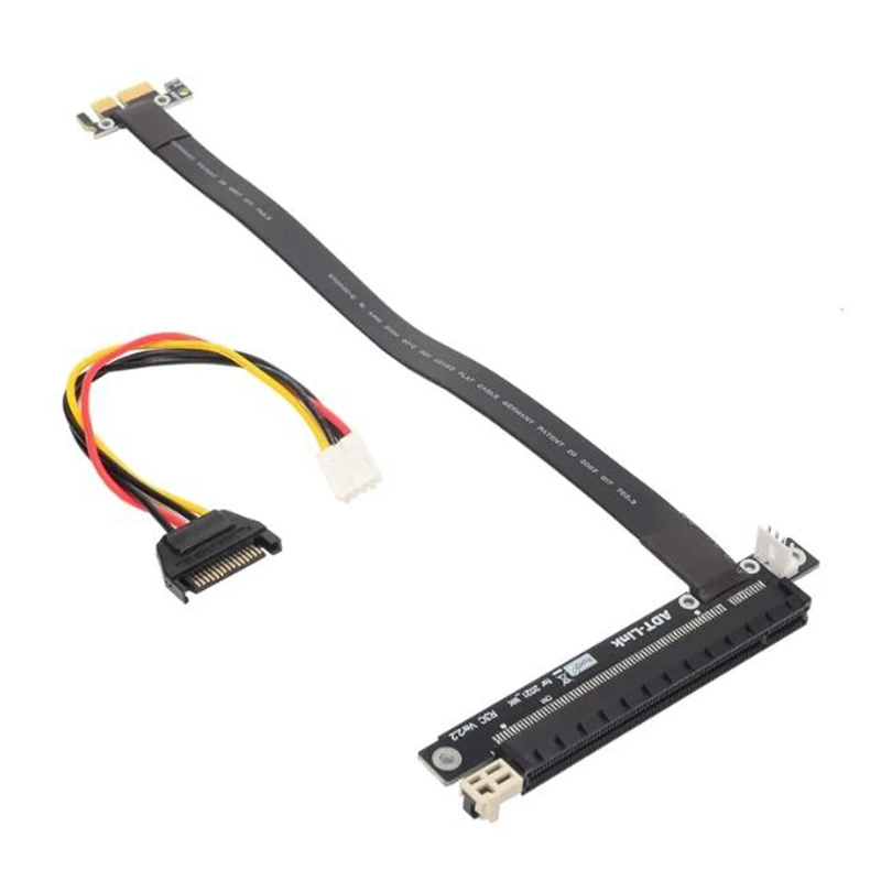 

Riser PCI-E 3,0 16x до x1 PCI Express x16 x1 PCI Express Riser BTC mining GPU PCIe, Графическая карта, Удлинительный кабель с линией питания