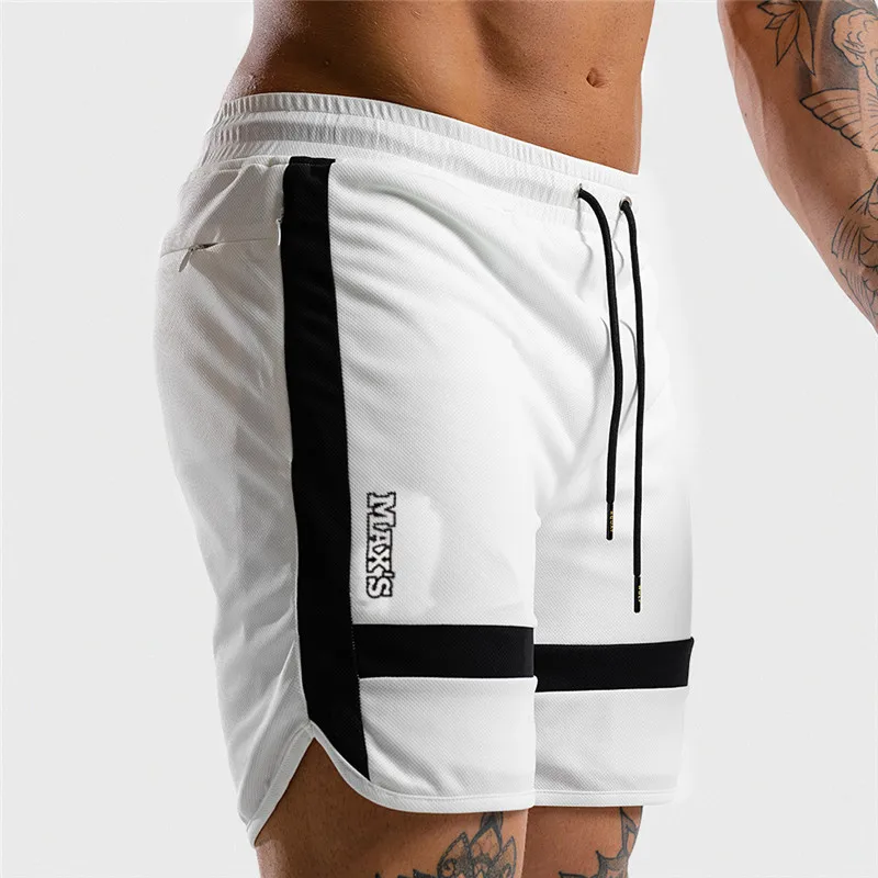 2020 Men\'s Casual Running Shorts Fitness Sport Shorts Outdoor Workout Jogging Training Exercise Quick Drying Male Sweatpants