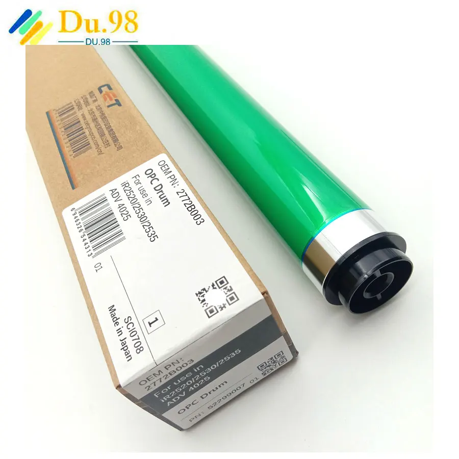 1PC Compatible NPG-51 Opc DRUM Green Color for CANON iR2520/2525/2530/2535/2545 Copier Opc Drum Japan Life span 130K