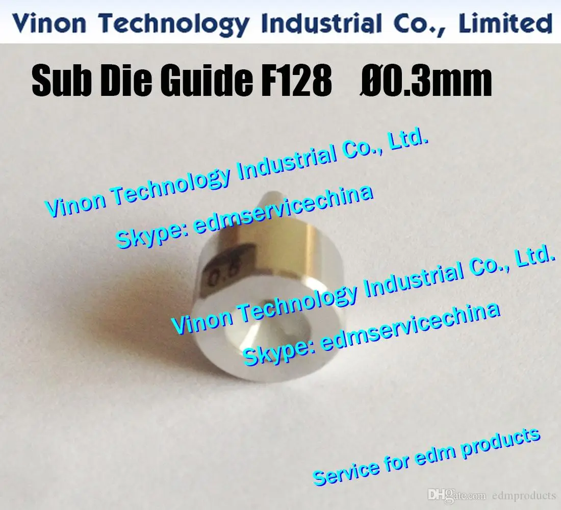 

F128 edm Sub Die Guide Ø0.3mm A290-8104-X620 for Fanuc A,B,C,iA,iB,iC,iD A2908104X620, A290.8104.X620, 0.3mm Ceramic Guide 24.56