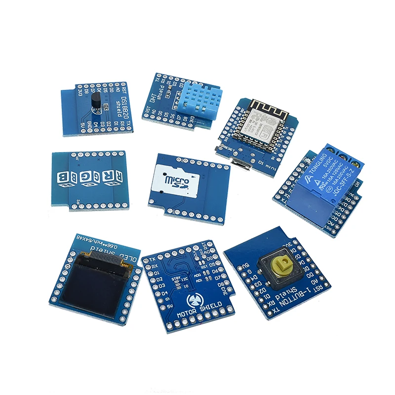 D1 Mini ESP8266 ESP-12 ESP-12F CH340G CH340 V2 USB WeMos WIFI Development Board D1 Mini NodeMCU Lua IOT Board 3.3V With Pins