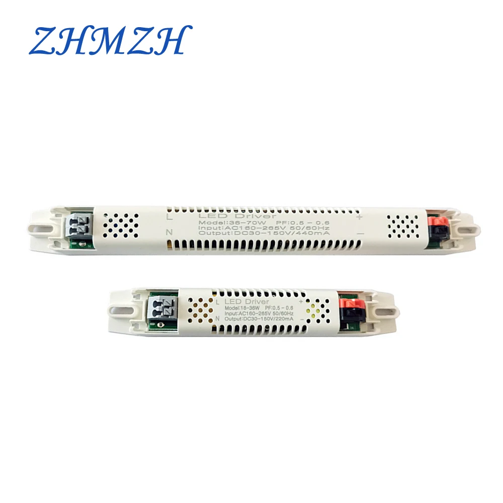 Led Office Lamp Driver 18w 36w 72w Non-isolated Shaped Flat Lamp Ballast Straight Light-emitting Panel Lamp Power Supply