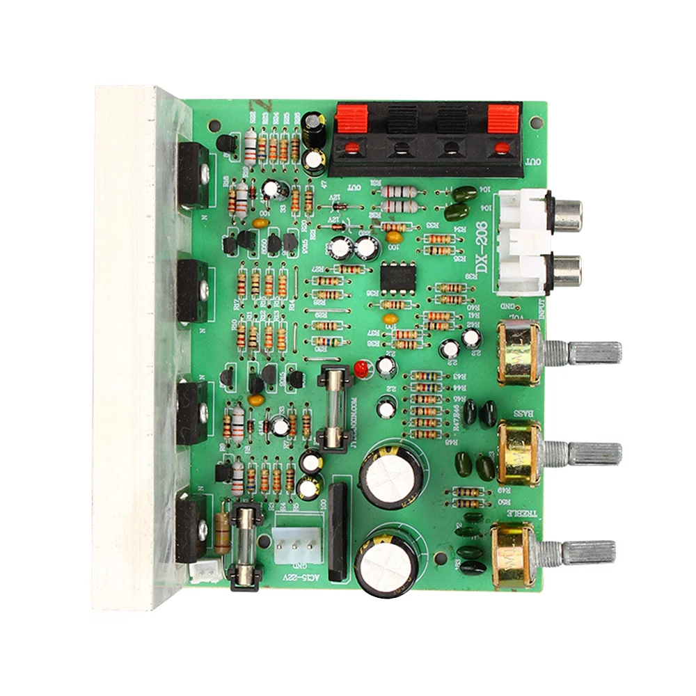 Tenghong Power Audio Amplifier Board 80W+80W 2.0 Channel Stereo Sound Amplifiers Speaker Amplificador Audio Board DIY AC15-22V