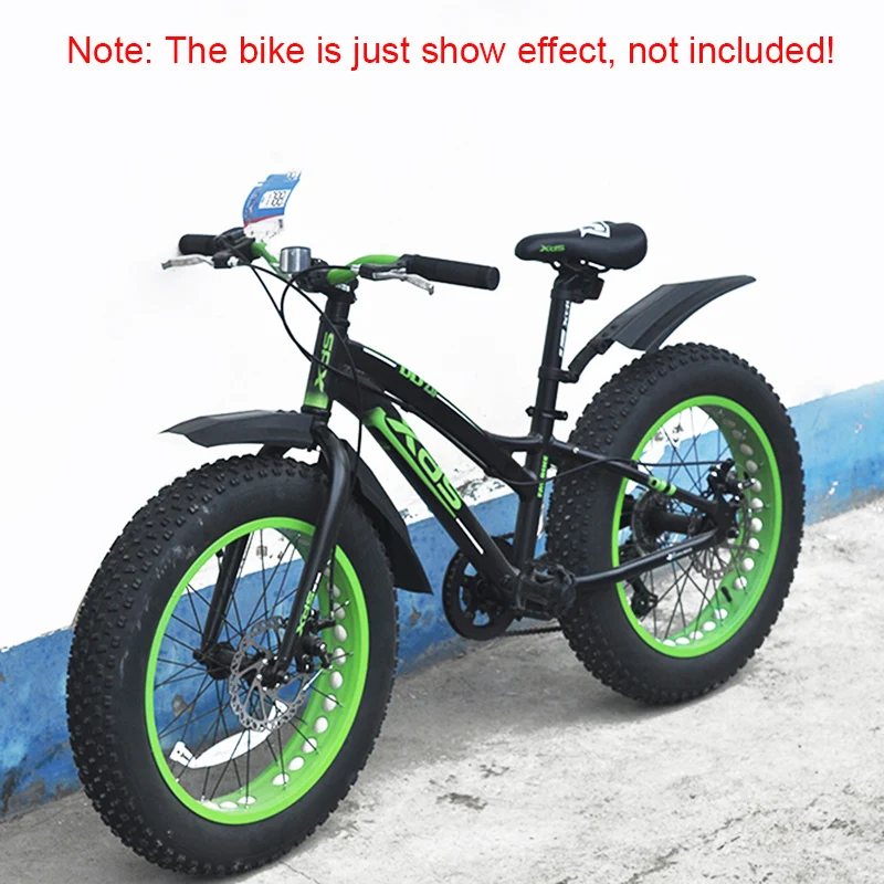 20 inch 26 inch Mud Guard Fender for Electric Folding Bicycle Snow Bicycle Mudguard Fat Bike Fatbike MTB Bike Cycling Fenders