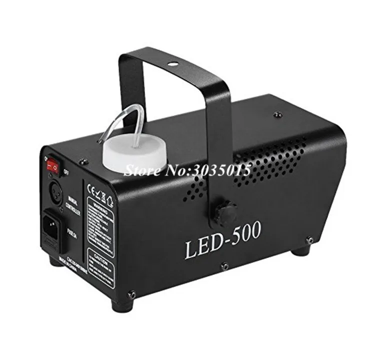 LED 500 ワットリモコンスモークマシン赤緑青混合色フォグマシン