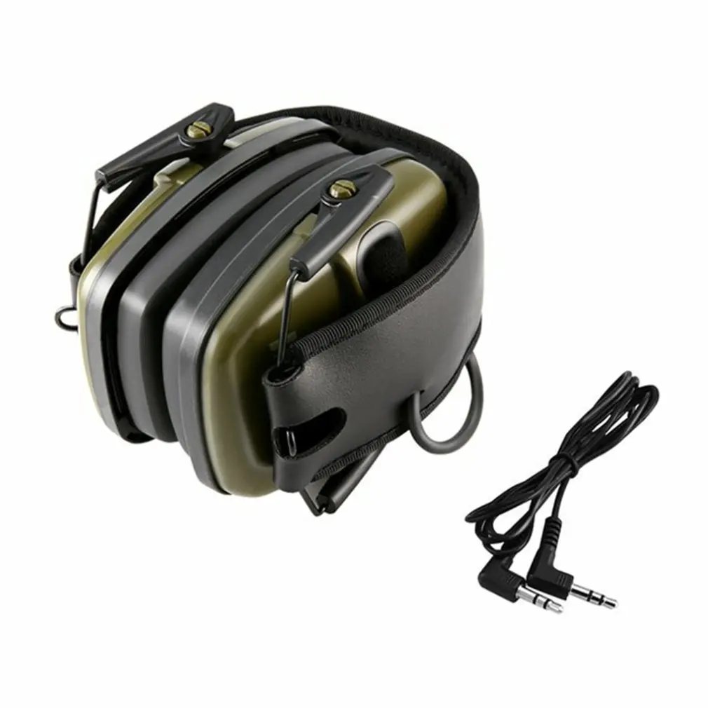 新しい電子射撃イヤーマフ、聴覚保護シューター、NRR 23dB ノイズリダクションガンレンジ耳保護ヘッドフォン