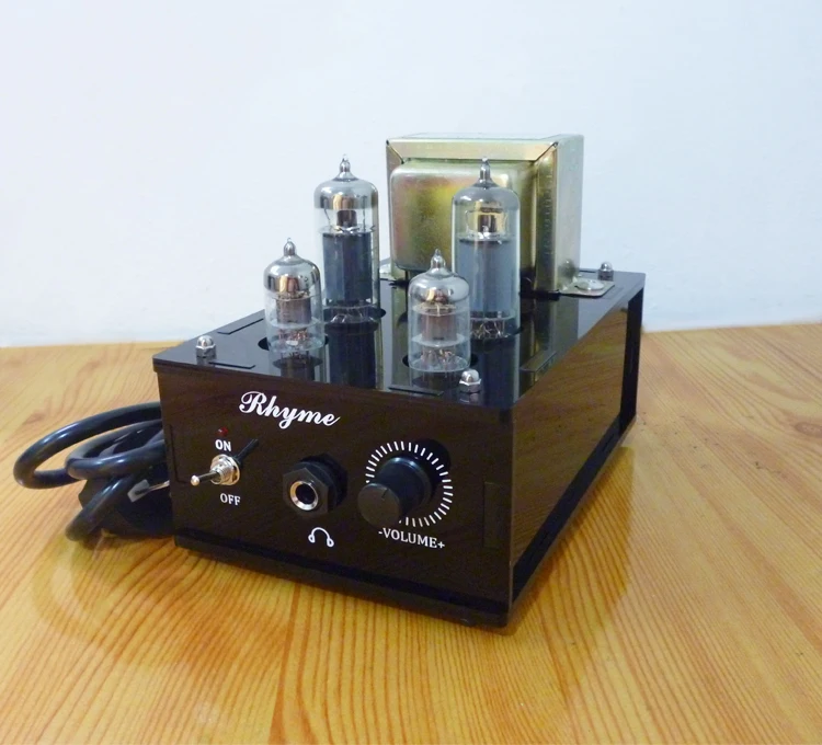 NEW Classic circuit 6J1+6P1 Vacuum tube headphone amplifier , Good music sound level clear HIFI music audio Preamplifier