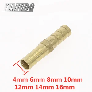 Vòi đường ống đồng thẳng, khớp nối bằng đồng, đầu nối bộ chuyển đổi, Barb bằng 10 pataugas bán hàng chính - 3