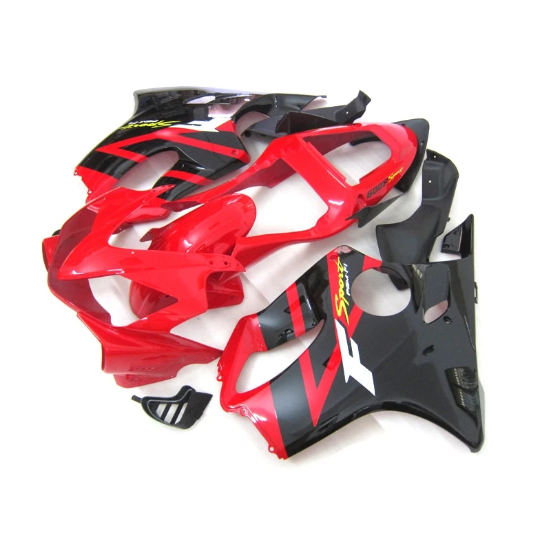 ABS Plastic Fairing Kit For HONDA CBR 600 F4I 2001 2002 2003 Red Black Injection Fairings CBR600 F4i 01 02 03 k1 k2 k3 BQ24