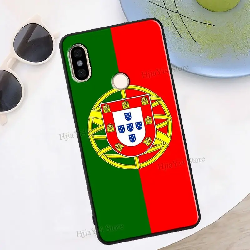 Portugal Flag For Redmi Note 11 Pro Phone Case For Redmi Note 10 Pro 7 8 9 Pro 10S 9S Redmi 10 9A 9T 9C