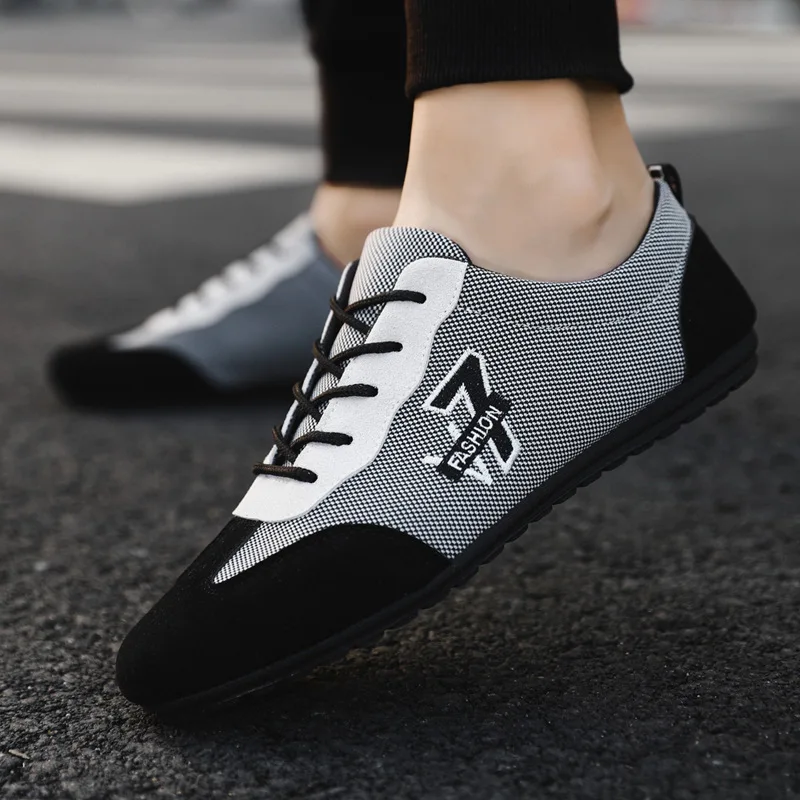 Spring Summer Men Casual Shoes Canvas Breathable Low Top Fashion Trend Versatile shoes For Men