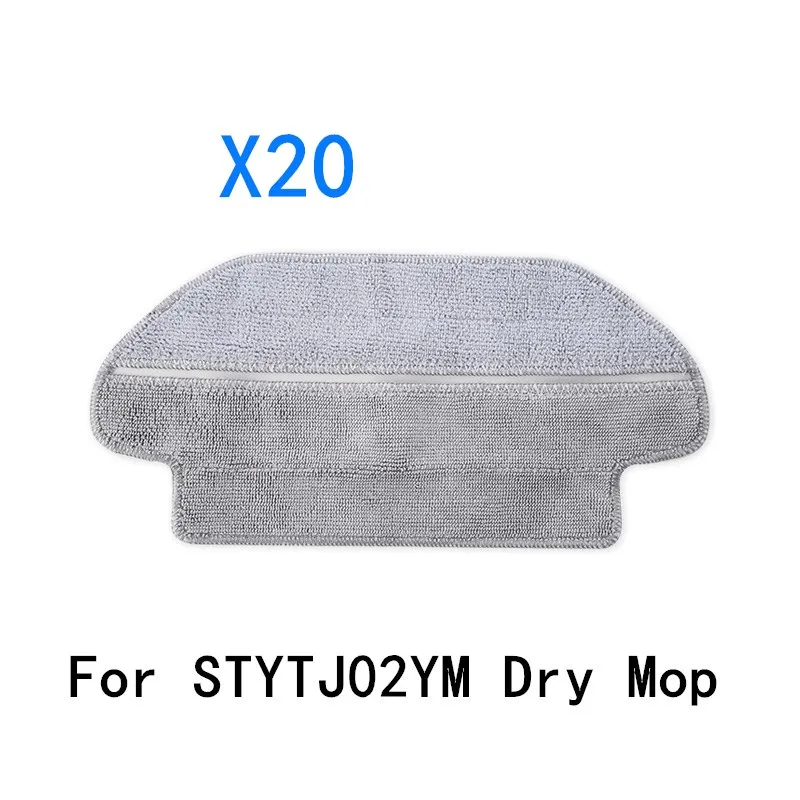 قابل للغسل الجاف ممسحة اكسسوارات ل Xiaomi Mijia مي روبوت فراغ ممسحة برو Mijia STYTJ02YM الروبوتية فراغ نظافة V-RVCLM21B أطقم