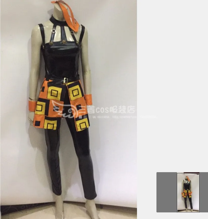 Ghirga Narancia Uniforms Cosplay Outfit Dress Halloween Costumes