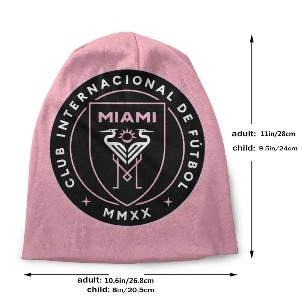 Best Seller - Inter Miami Logo Knitted Beanie Hat Sports Hedging Cap Inter Miami Stuff Inter Miami Sweater Inter Miami Wood