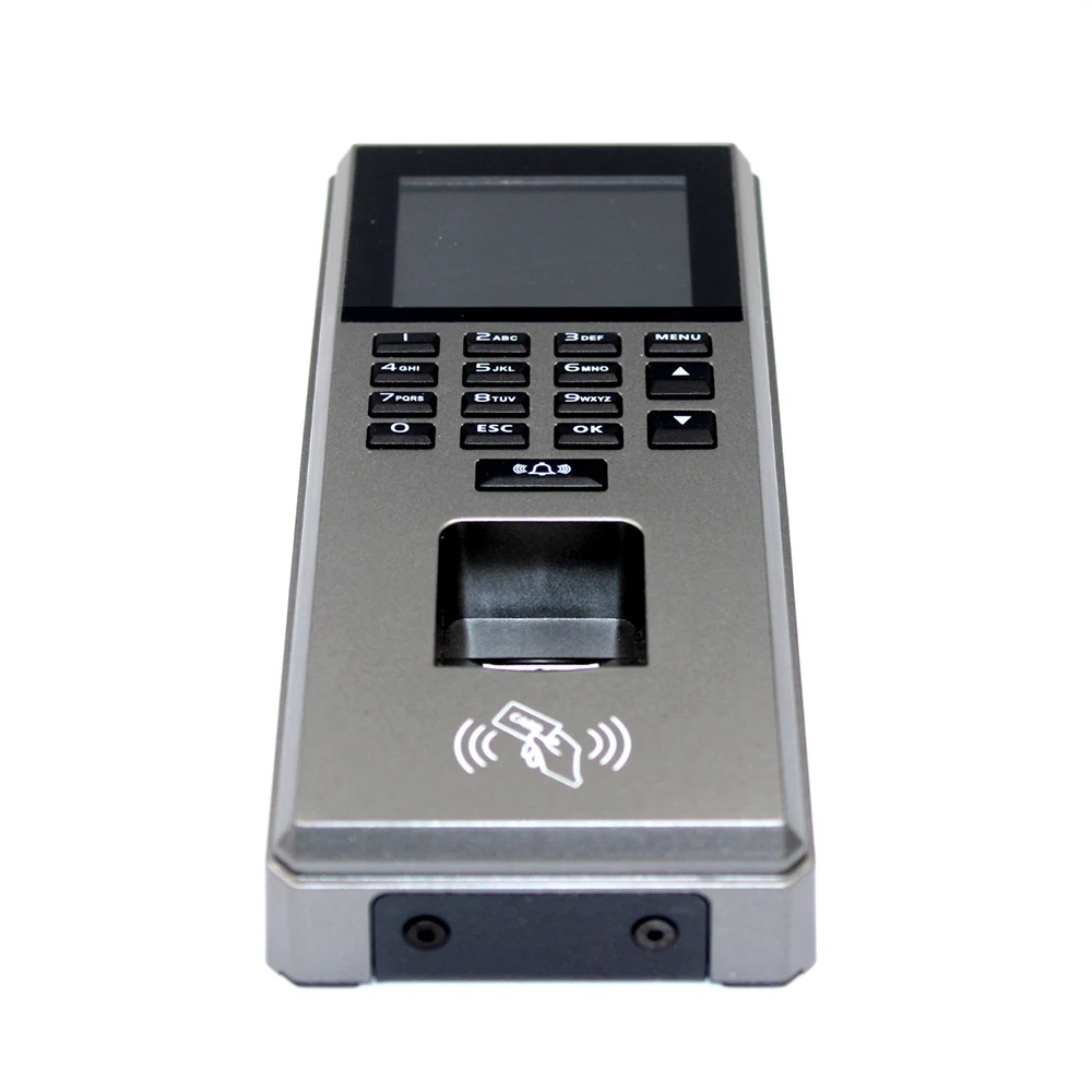 125Khz RFID 2.4inch Fingerprint Access Control System Biometric Keypad USB Time Attendance Machine for Office/Home/Factory Door