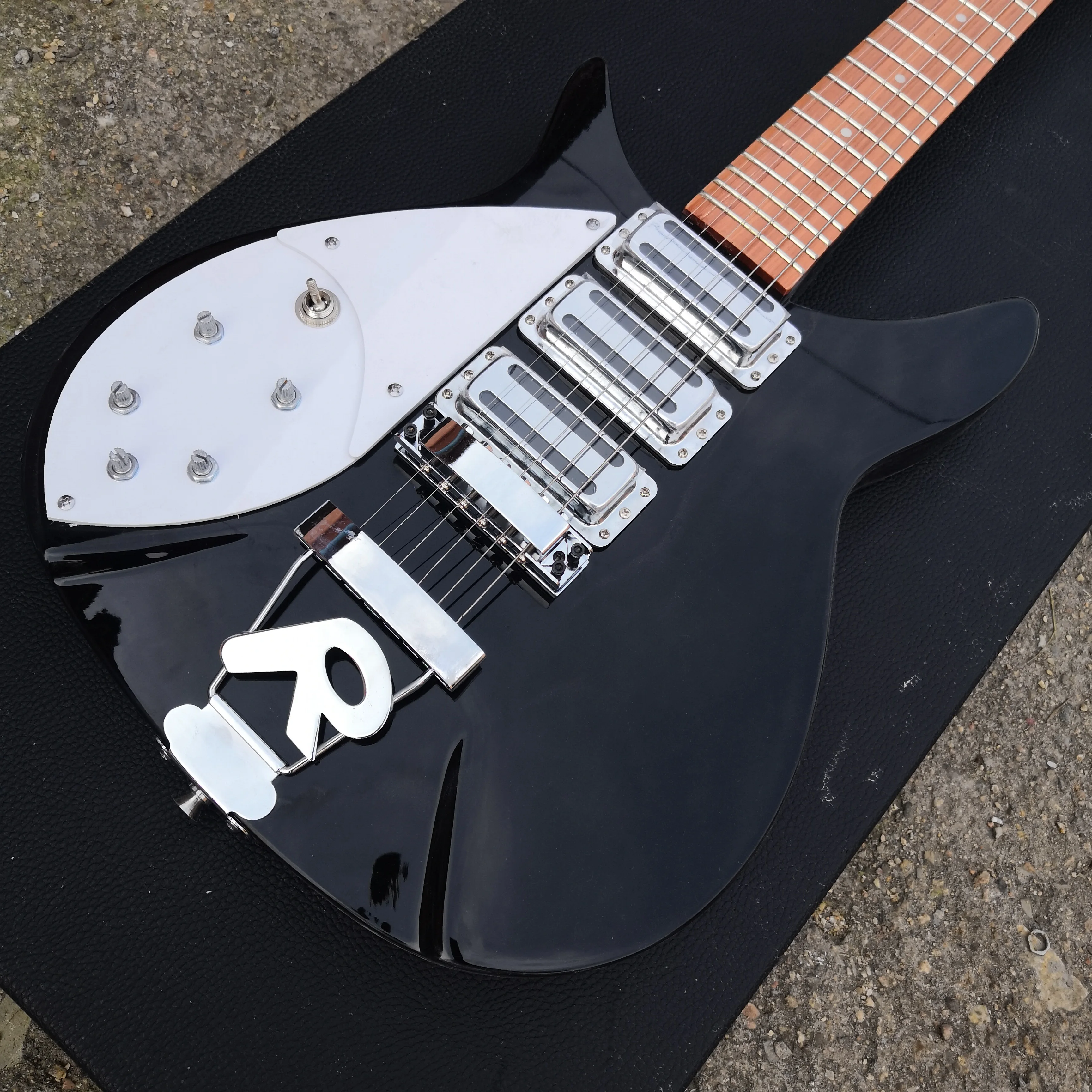 left hand electric guitar, Ricken 325 electric guitar,Backer 34 inches, can be customized , free shipping