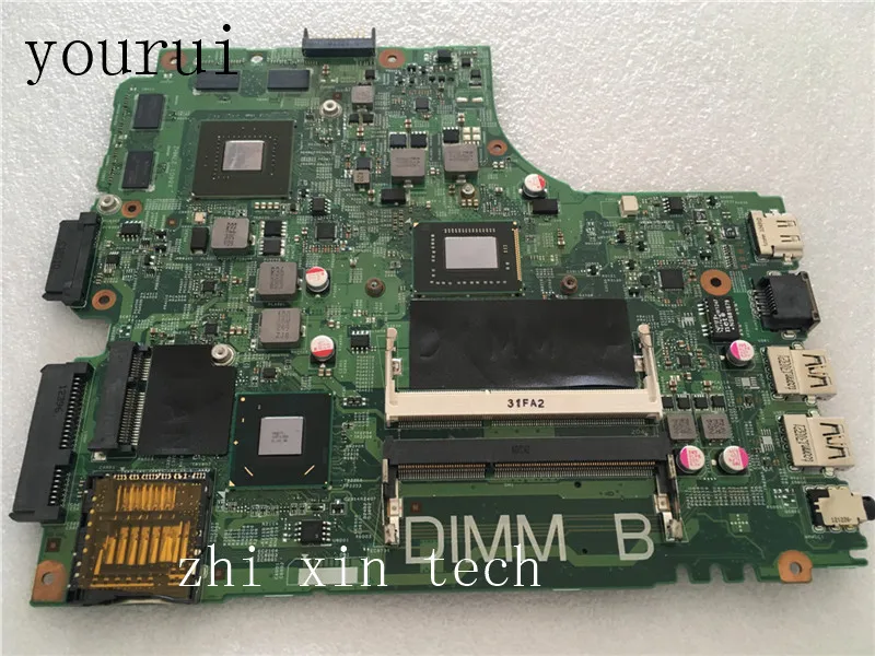 

Yourui для Dell 3421 5421 Материнская плата ноутбука CN-0R20C0 0R20C0 R20C0 с i3-2375u Процессор полностью протестирована