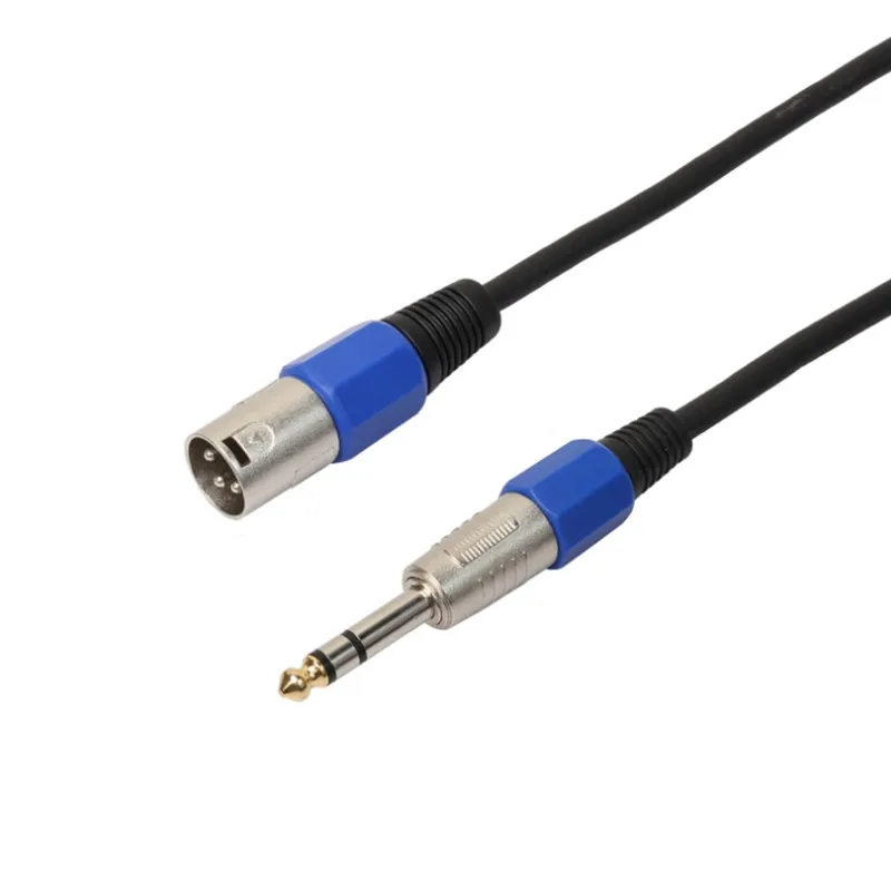 Кабель 0,3 м XLR/Jack, 6,35 мм, для микрофона, гитары, микшера, динамика