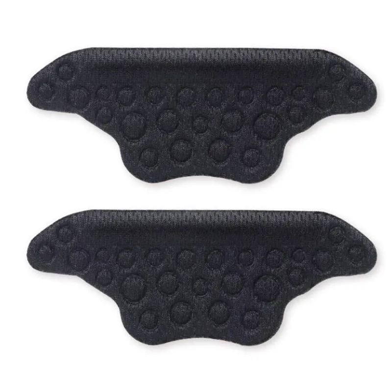 1Pair Heel Insoles Pain Relief Cushion Anti-wear Adhesive Feet Care Pads Heel Sticker Heel Liner Grips Crash Insole Massage