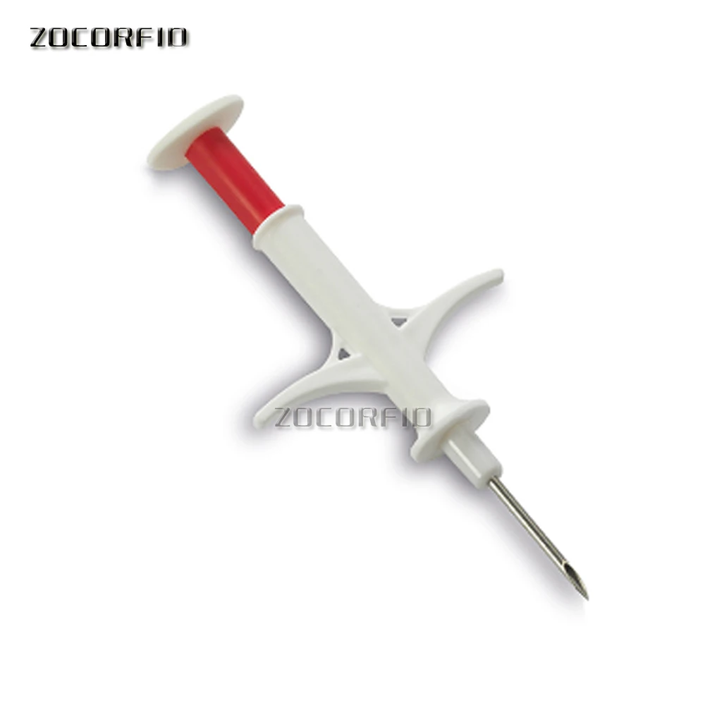 10 قطعة/الوحدة حقنة حقن الحيوانات الأليفة/حاقن الحيوانات RFID للعلامات الزجاجية