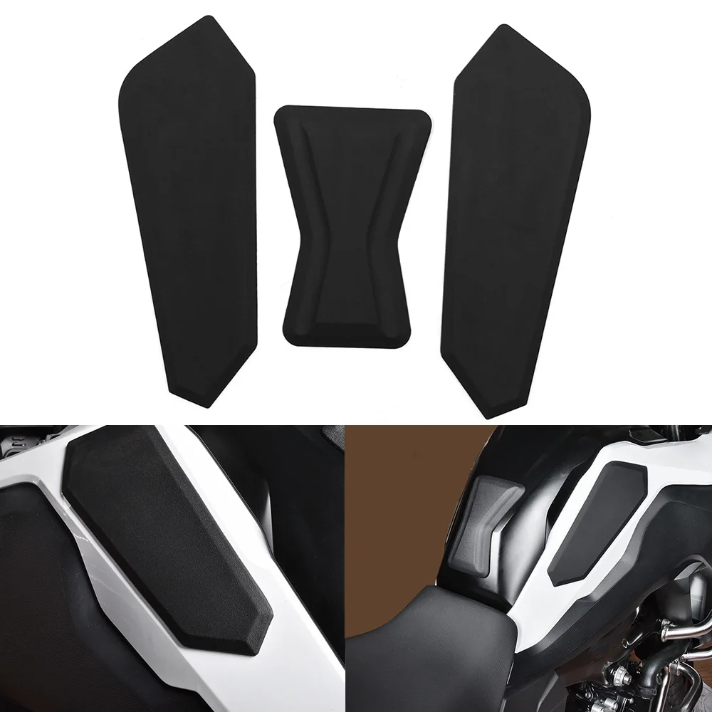 For BMW F850GS F750GS 2018-2023 F850 GS F 750 850 GS Side Fuel Tank Pads Protector Stickers Decal Gas Knee Grip Traction Pad