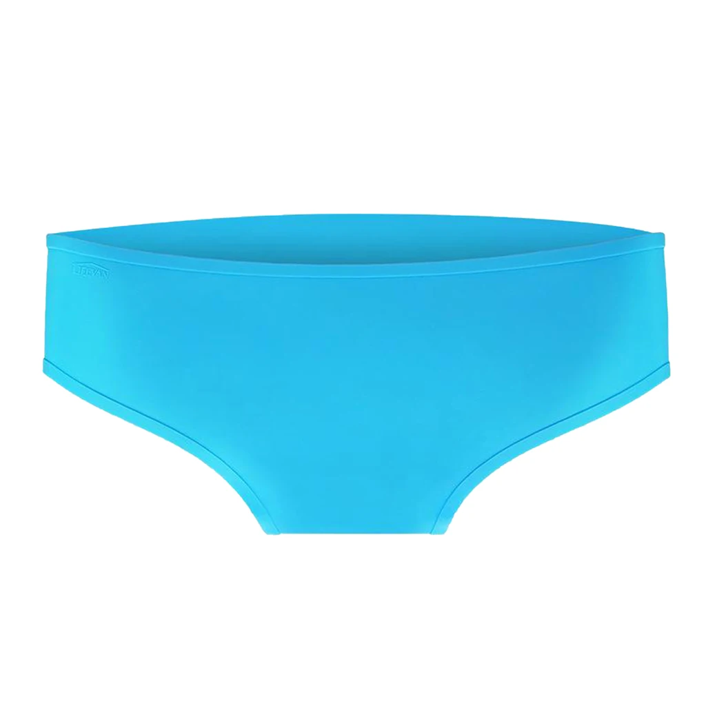 Women's Swim Trunk Seamless Support Panty Silicone Bikini Bottoms, Bathing Suit, Swimsuits for Women