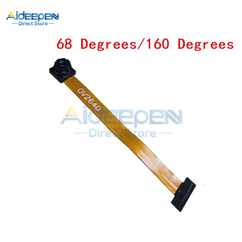 68 درجة/160 ديغريستغو ESP32-CMA كاميرا SIPEED وحدة 24PIN OV2640 كاميرا فيش عدسة واسعة الزاوية