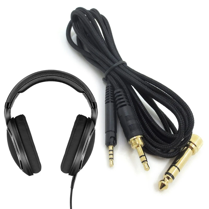 Y1AE Replacement Earphone Cable for  HD598 HD599 HD569 Headset Audio Cord Oxygen-free Copper Core
