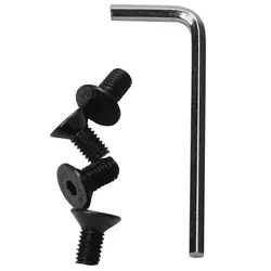 4Pcs Scooter Handlebar Front Fork Tube Screws With Hexagon Handle Replacement Parts Kits For Xiaomi M365 Ninebot Es2 Accessory