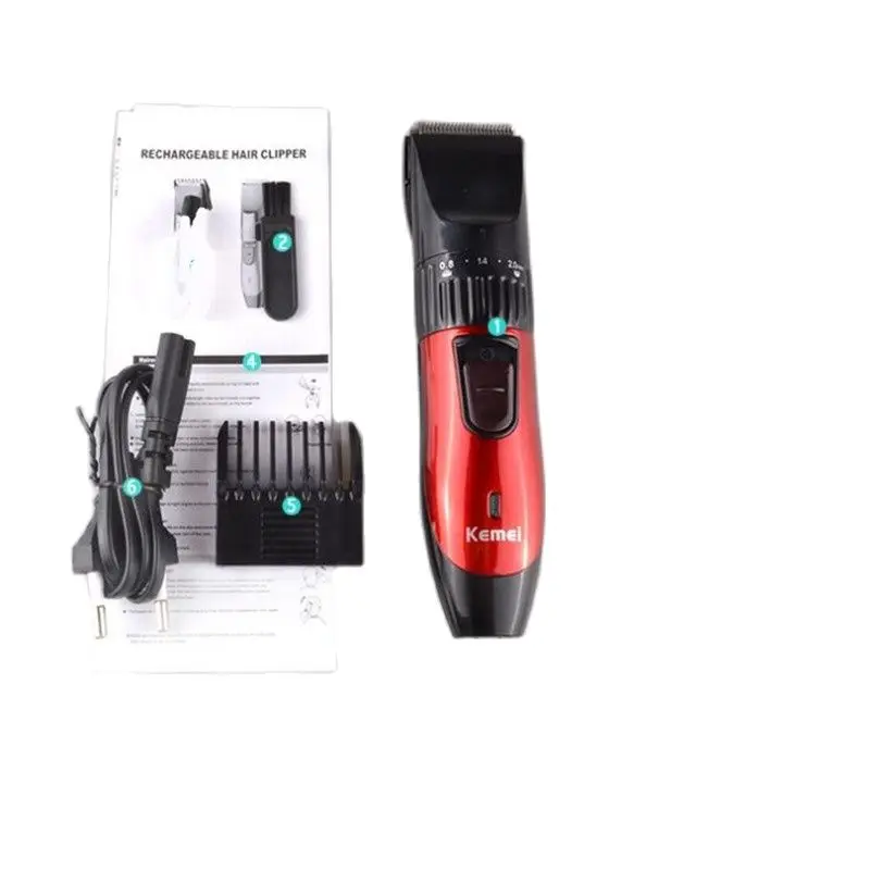 220v Electric Hair Clipper Trimmer Beard Cutter Haircut Machine Man Portable Hairstyle Razor Precision Head Shaving Cutting Tool