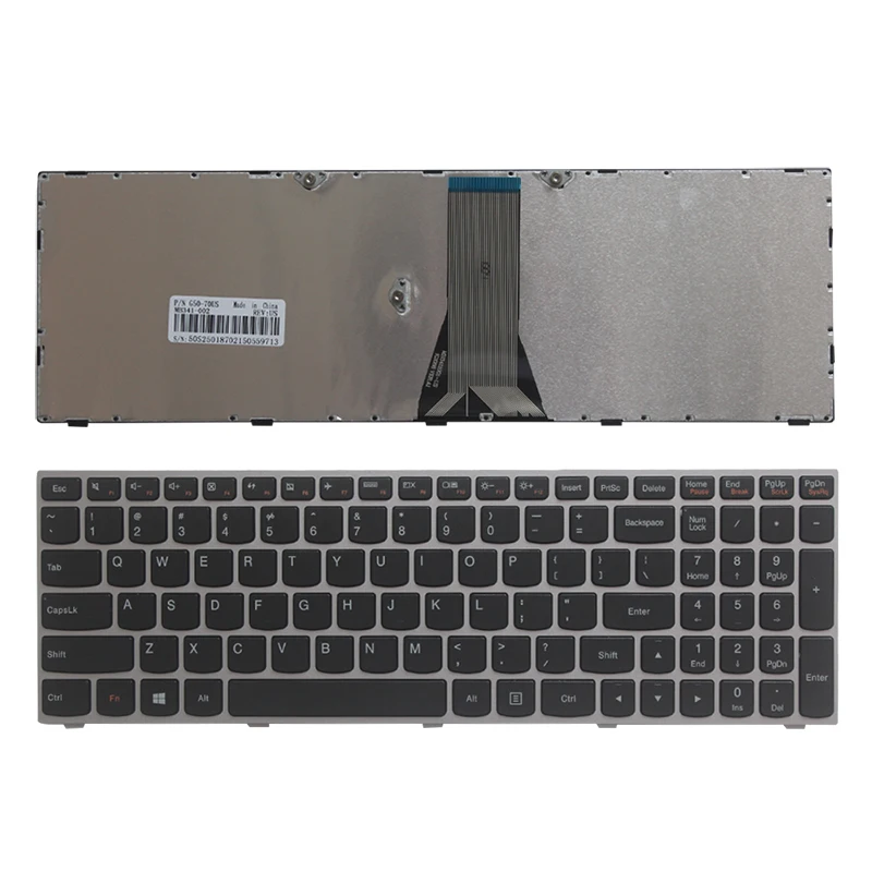 

Pop US keyboard for Lenovo B50-70 B50-80 Z50-70 Z50-70A Z50-75 Z50-80E E50-70 E50-80 B51 B51-30 B71 G51 US laptop keyboard