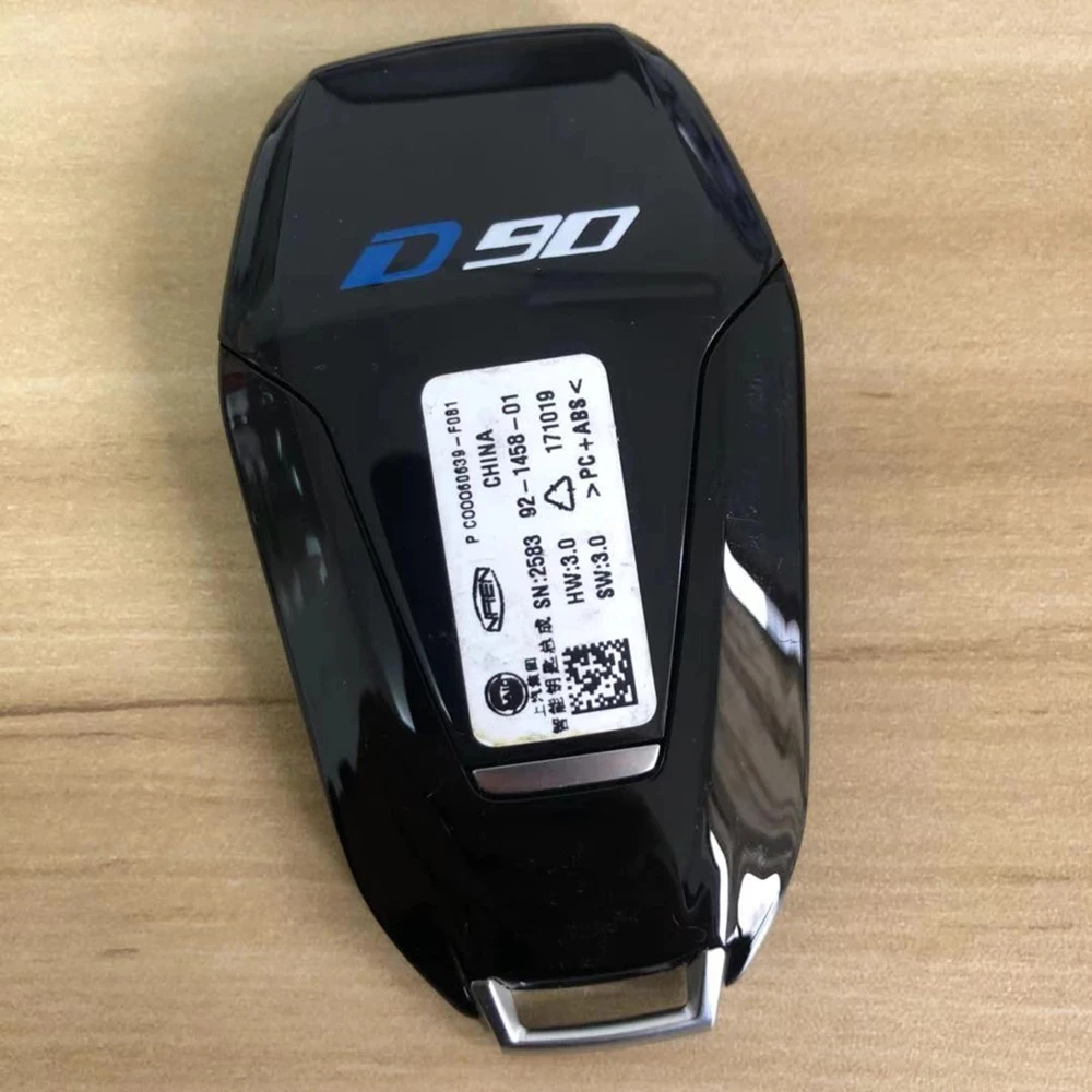 Car Keyless Smart Remote Key ASK 433Mhz for SAIC MAXUS D90 Intelligent Remote Key