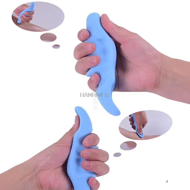 1pcs Silicone Thumb Massager Finger Massage Soft Acupressure Massager Bump Press Equipment Muscle Relaxation Fascial Massager