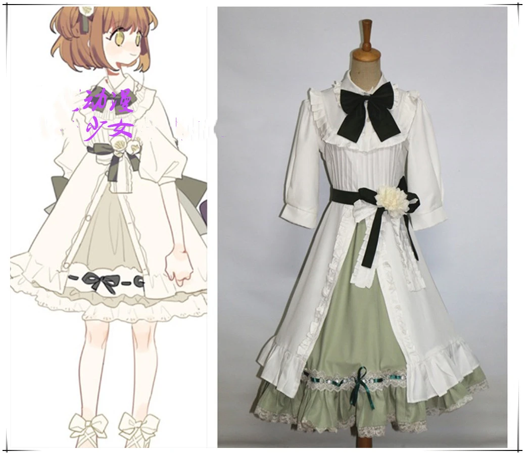 Anime Card Captor Sakura KINOMOTO SAKURA Tomoyo Daidouji Creamy camellia Dress halloween Christmas carvinal costumes for women