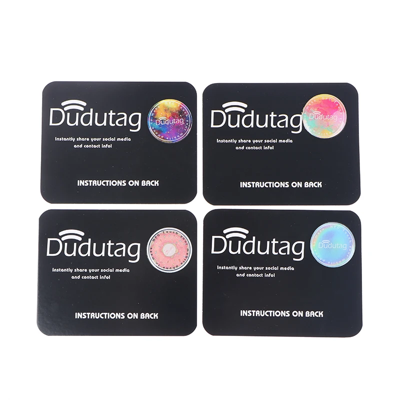 Mobile Phone Smart Stickers One-Click Digital Personal Business Cards NFC Chip Touch Back Flim For Iphone11/12/PRO MAX/MINI