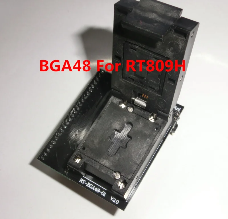 100% Original programmer adapter BGA63 BGA64 BGA48 BGA169 BGA100 RT-BGA63-01 RT-BGA64-01 RTBGA-169-01 RTBGA48-01 For RT809H