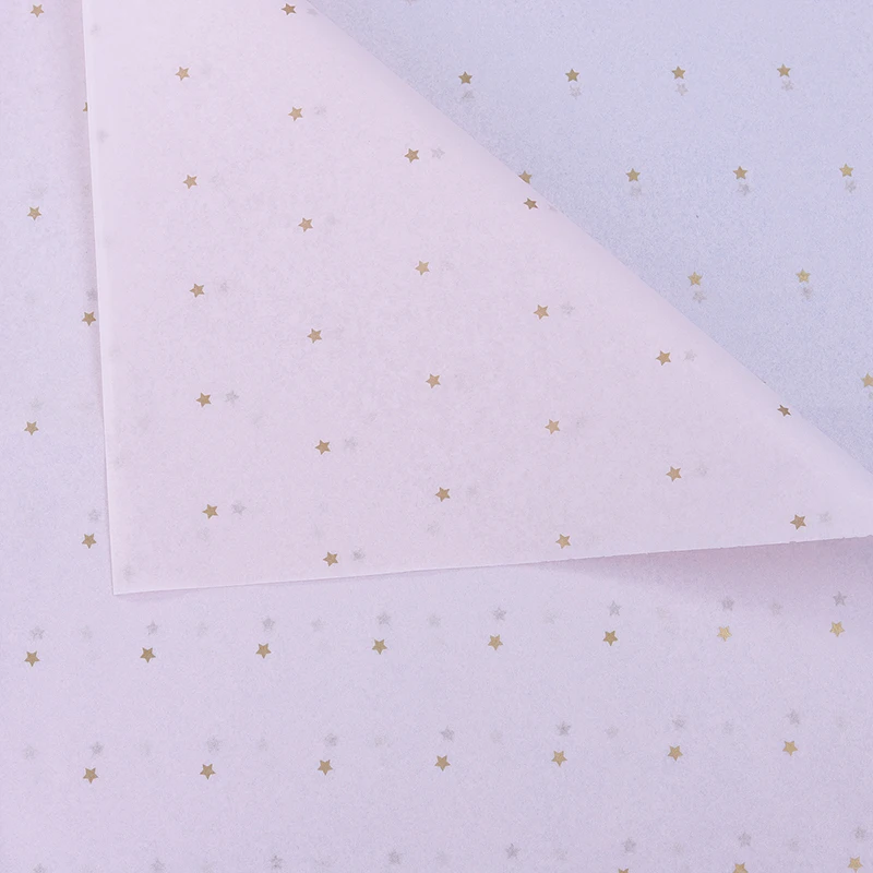 Papel De Embrulho, Artesanato Artesanal DIY, Padrão De Ponto De Amor Estrela, Papel De Tecido, Material De Embalagem Floral, 50x70 cm, 10 Folhas por